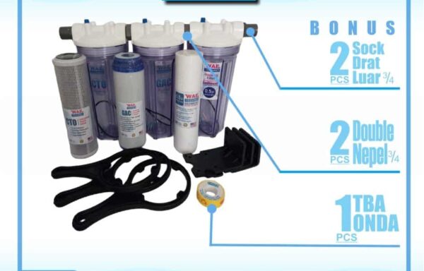 Paket filter RO / paket filter air / ukuran 10inch – Paket hemat
