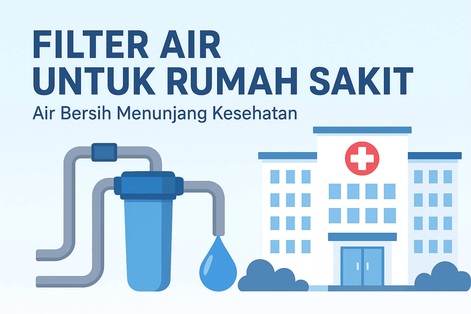 Filter Air Rumah Sakit – Mengapa Rumah Sakit Wajib Menggunakan Filter Air Berkualitas Tinggi