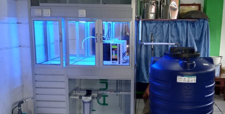 pemasangan filter air sekolah | SD Muhammadiyah Purwodiningratan - Demangan