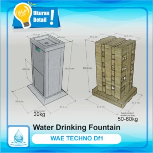 Water Drinking Fountain DF1 Air Mancur Minum - Inovatif 2 air mancur minum