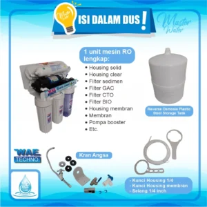 Mesin RO 50 gpd Rumah Tangga- Harga Terjangkau 2 mesin RO 50 gpd