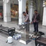 Pemasangan 4 Unit Keran Air Siap Minum (KASM) di Jalan Malioboro, Yogyakarta - Portofolio 6 tokofilterair.com | Keran Air Siap Minum